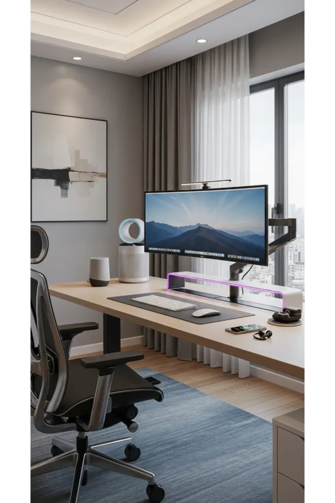 24 Home Office Ideas To Transform Your Space 19 Open Space Office Layout