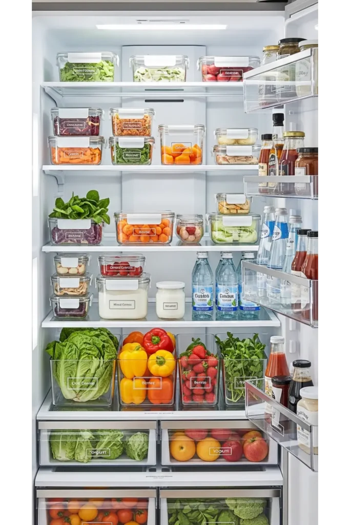 Organize for Long Lasting Freshness