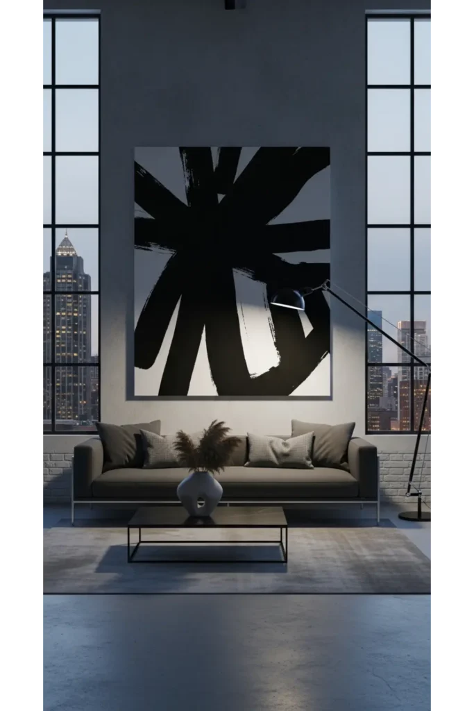 Oversized Art for Dramatic Impact