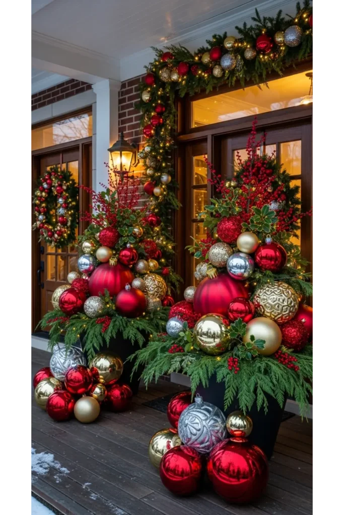Oversized Ornament Planters