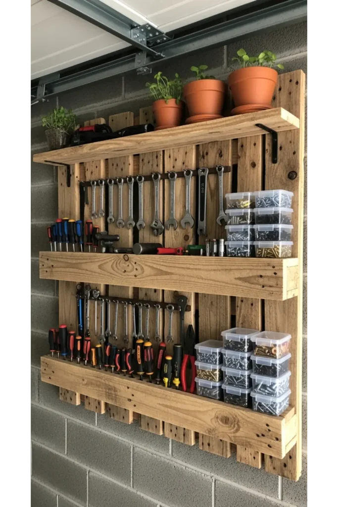  Pallet Wood Shelving