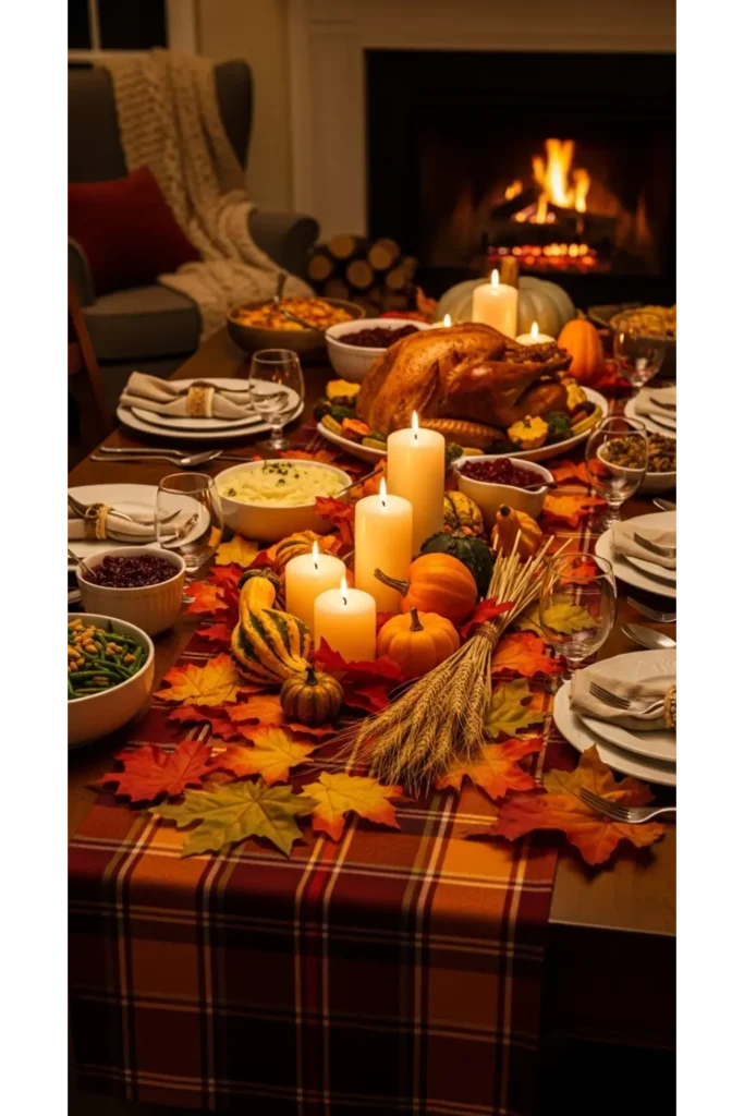  Plaid Fall Table Design