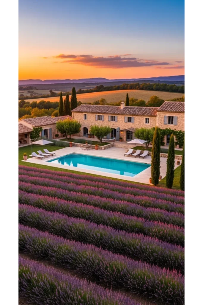 Provence Lavender Field Villa