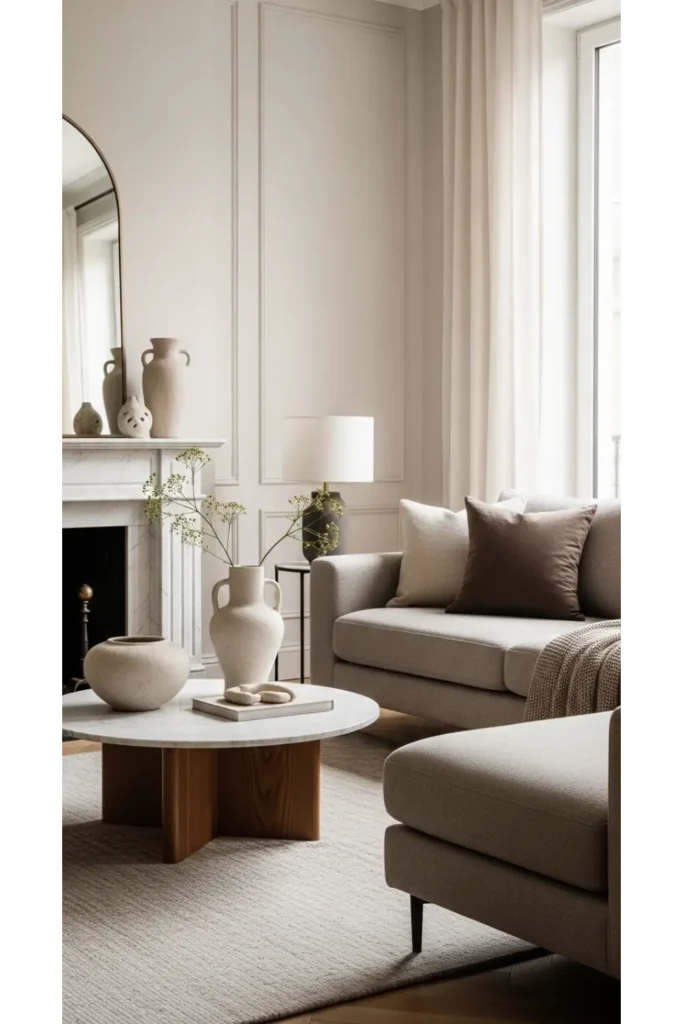 Refined Stone and Ceramic Accents