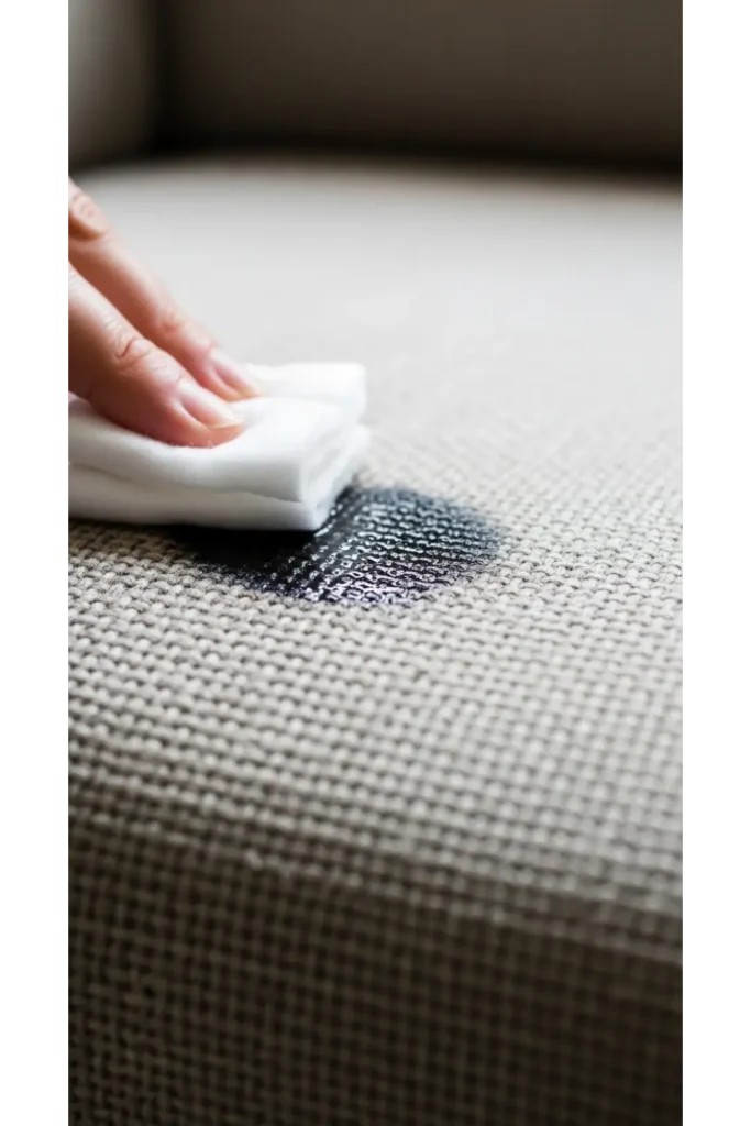 Remove Ink Stains with Alcohol