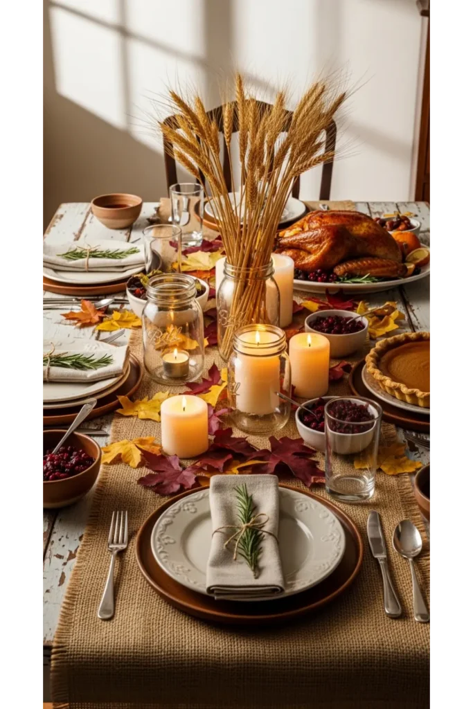  Rustic Burlap And Mason Jar Charm