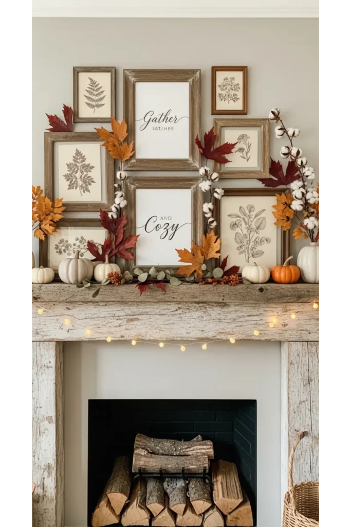 Rustic Wooden Frame Display