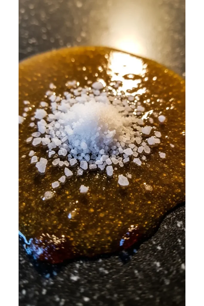 Salt Scrub for Fresh Spills