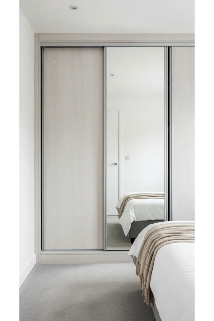24 Small Room Design Hacks For More Storage Space 17 Sliding Door Wardrobe