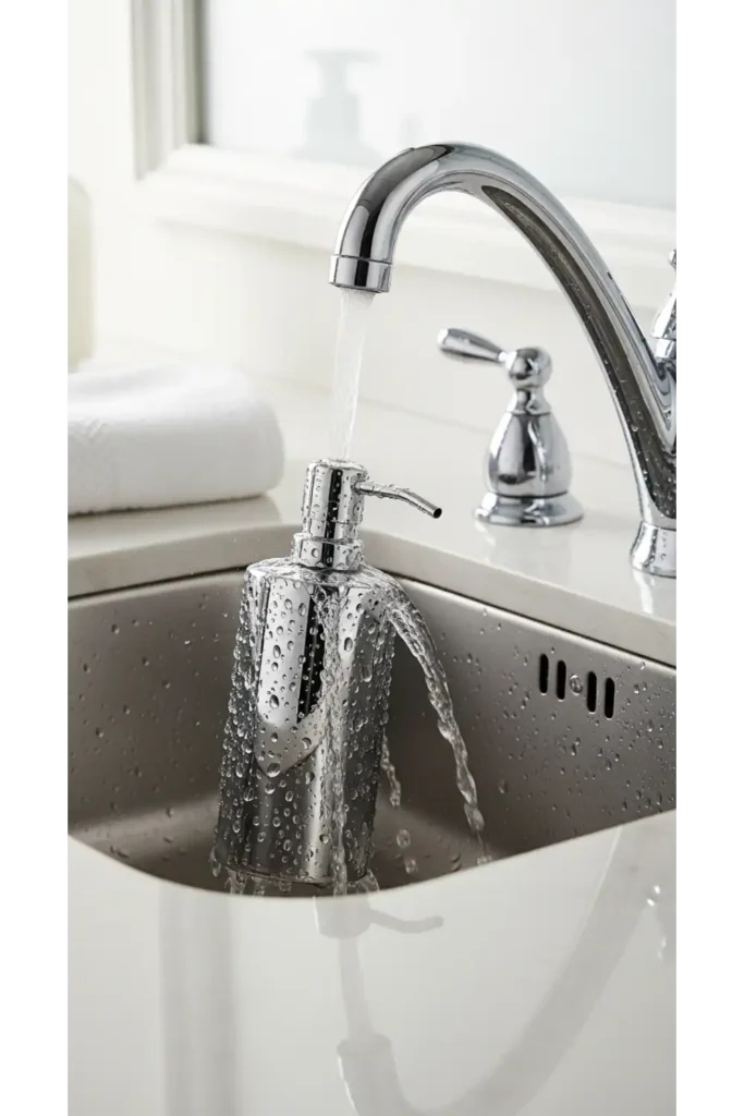 Soap Dispenser Cleaning Trick