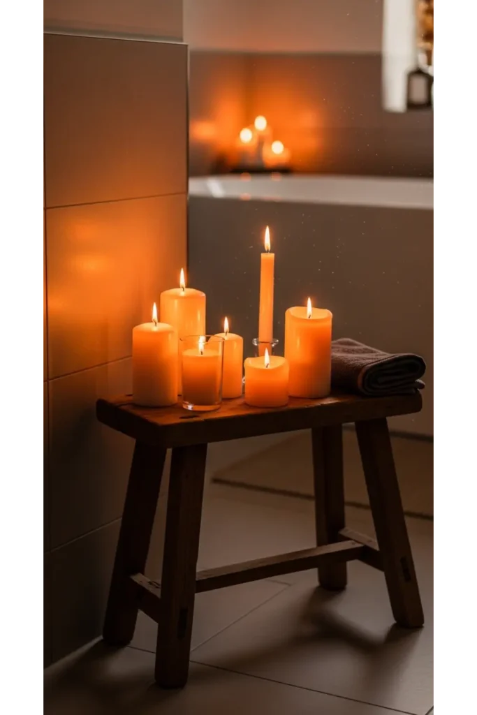 Soft Candlelight Corners