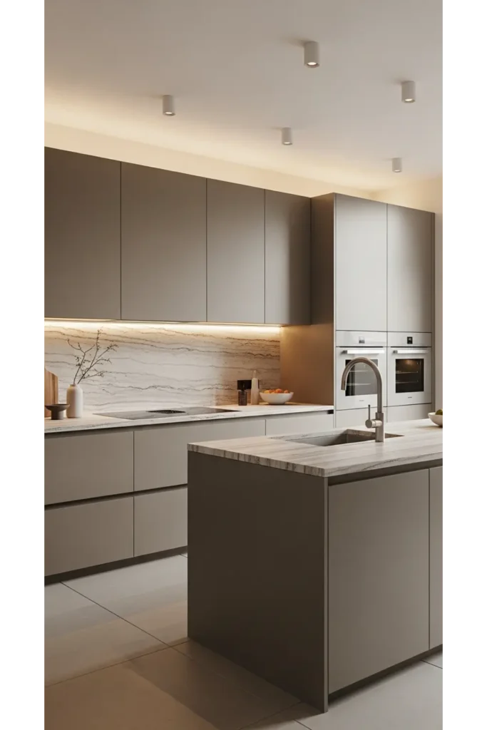 Soft Matte Cabinet Kitchen