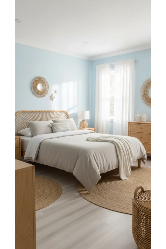  Soft Sand and Sea Color Coastal Bedrooms