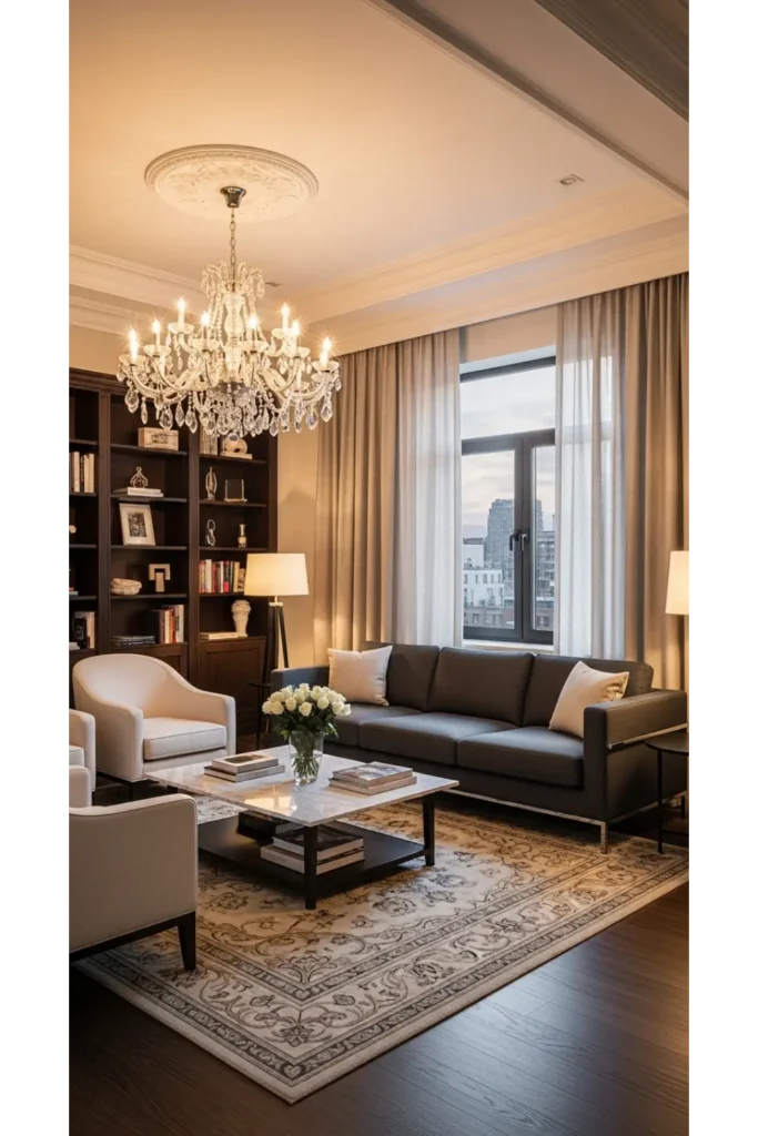 Statement Chandelier Elegance