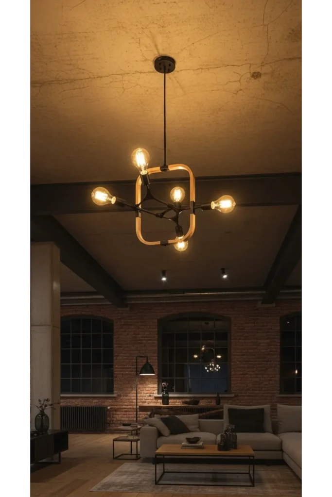 Modern Loft House Design: Stylish Space Ideas 23 6 Statement Lighting that Stands Out