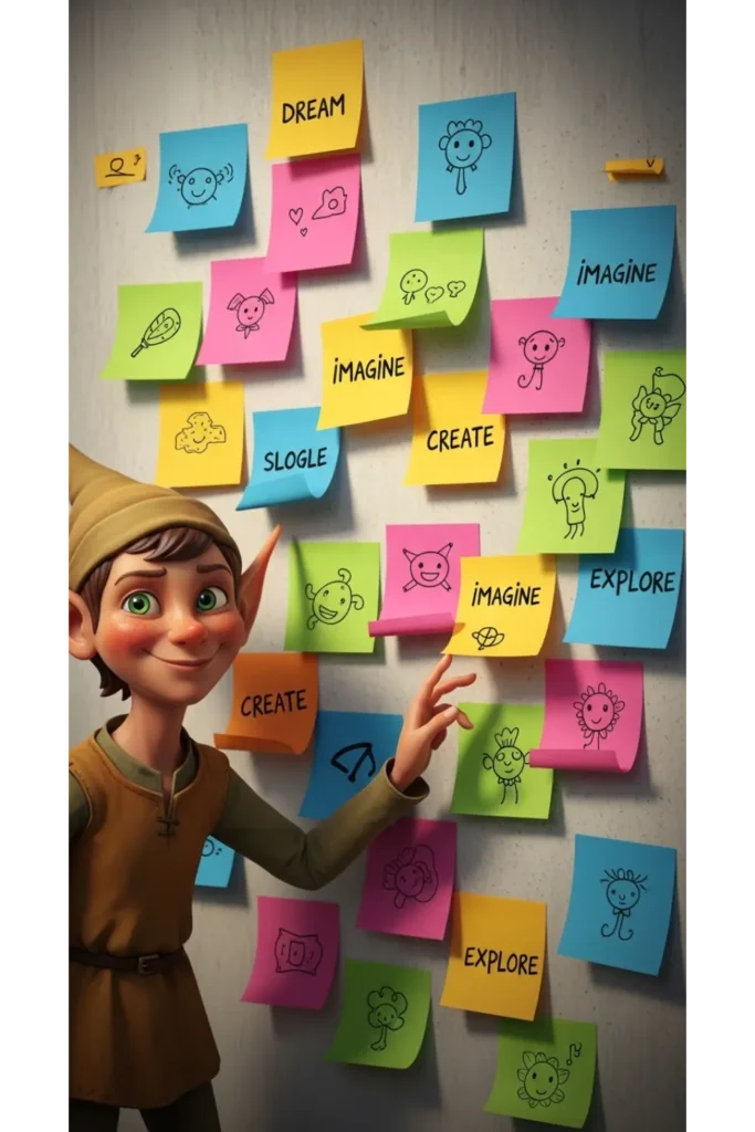 25 Funny Elf on the Shelf Ideas for Busy Parents 8 Sticky Note Surprise