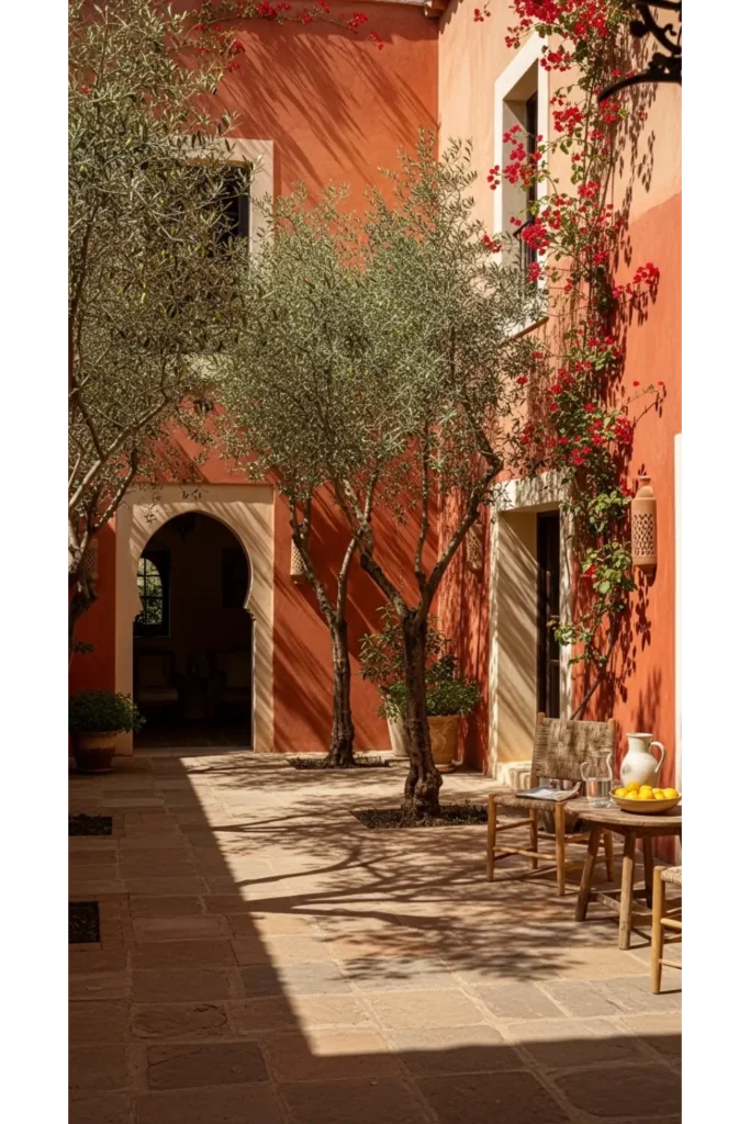 Sun Washed Courtyard Living