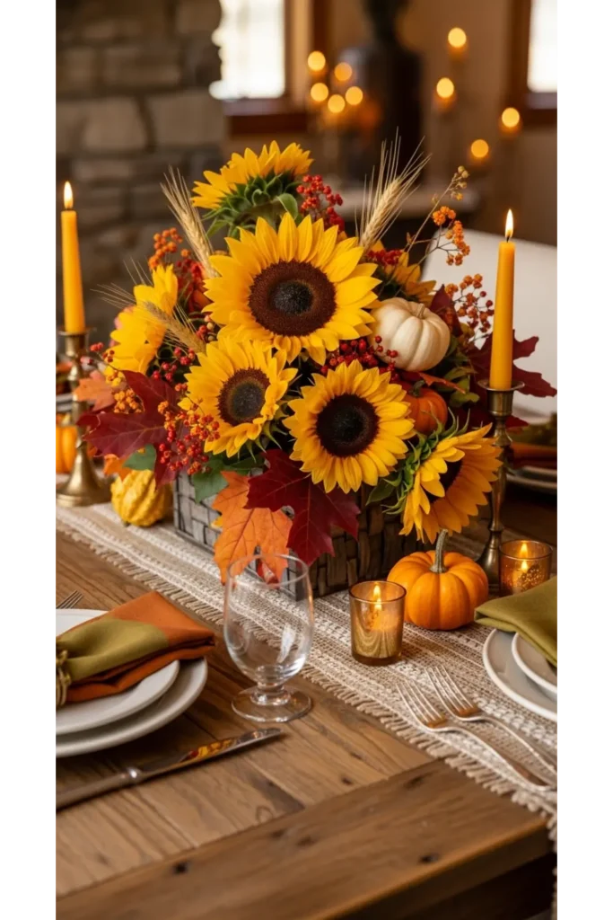 Sunflower Statement Centerpiece