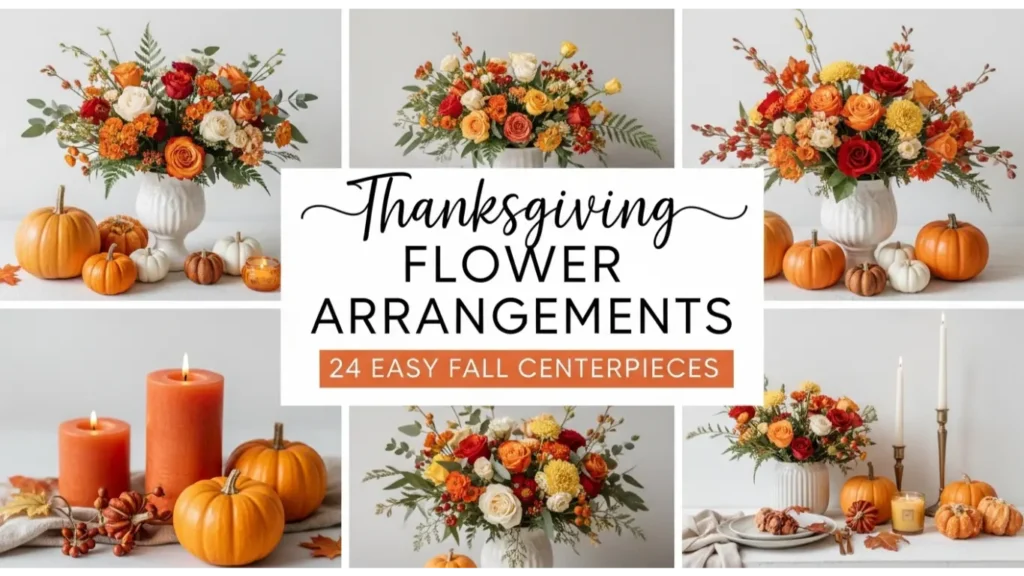 Thanksgiving Flower Arrangements 24 Easy Fall Centerpieces 1 Thanksgiving Flower Arrangements