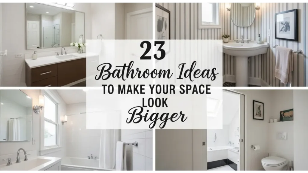 23 Tiny Bathroom Ideas to Make Your Space Look Bigger 8 Tiny Bathroom Ideas