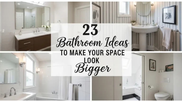 23 Tiny Bathroom Ideas to Make Your Space Look Bigger 24 Tiny Bathroom Ideas