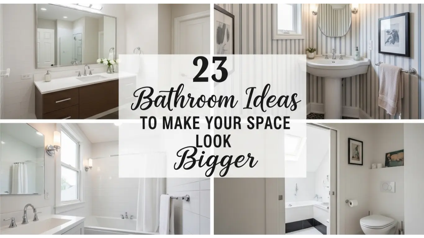 23 Tiny Bathroom Ideas to Make Your Space Look Bigger 1 Tiny Bathroom Ideas