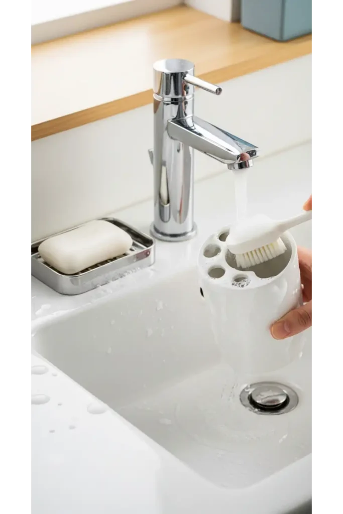 Toothbrush Holder Hygiene Fix