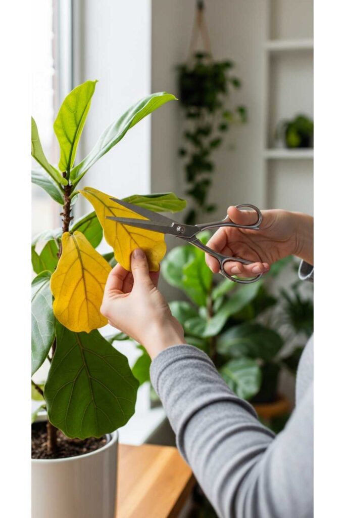 How to Revive a Dying Houseplant: 22 Life-Saving Tips 3 Trim Dead Leaves and Stems