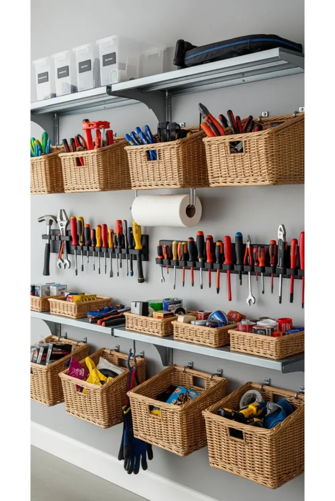 Garage Organization Ideas On A Budget 23 Space Saver 15 Under Shelf Hanging Storage