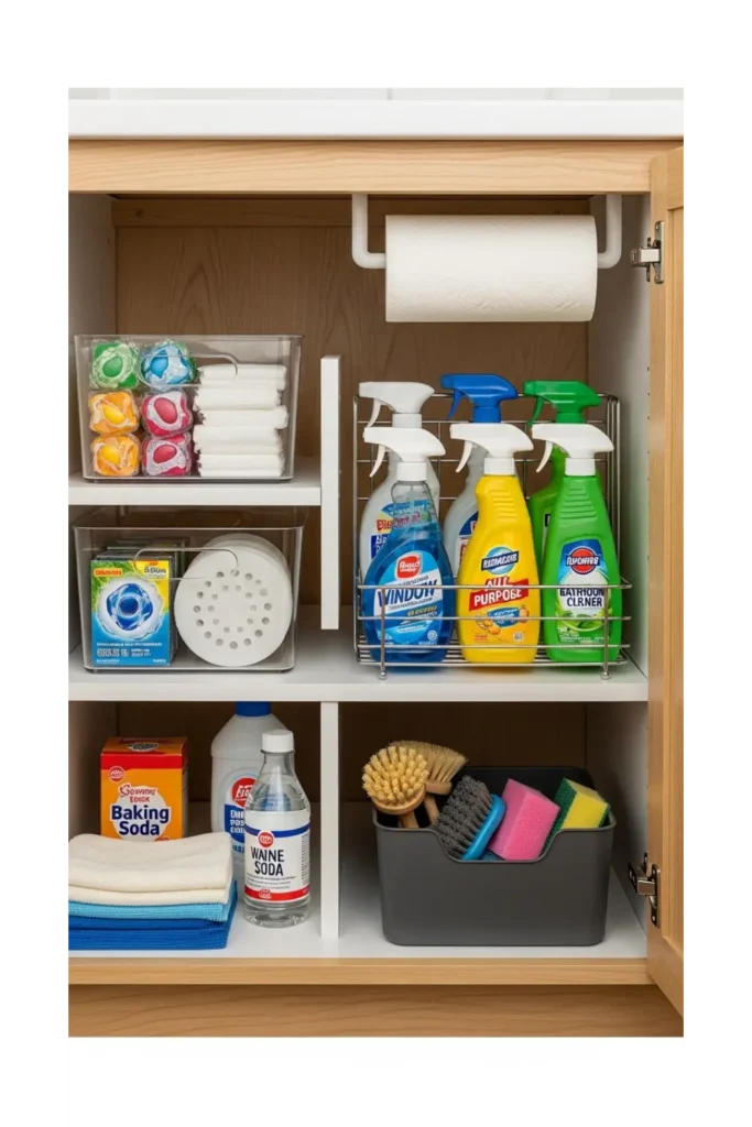 Under Sink Storage Optimization