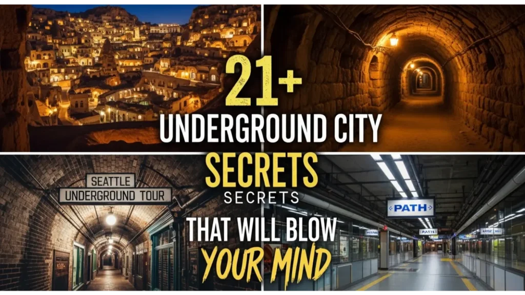 21+ Underground City Secrets That Will Blow Your Mind 9 Underground City