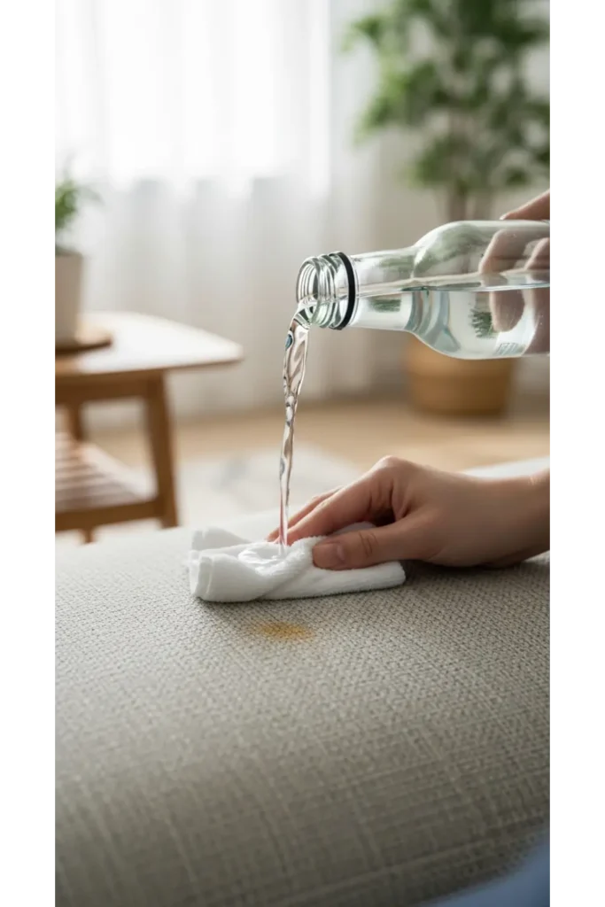 Use Club Soda for Gentle Fabric Cleaning