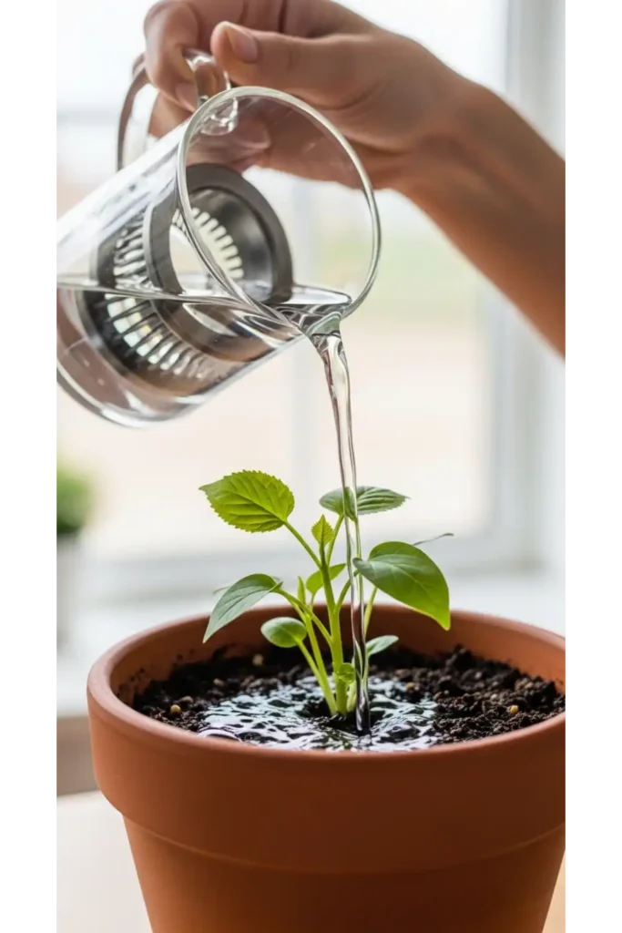 Use Filtered or Clean Water