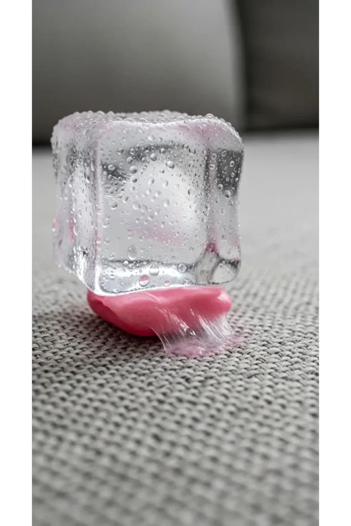  Use Ice to Remove Gum