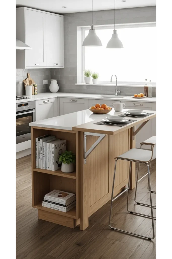 23 Small Kitchen Organization Ideas to Save Space 18 Use Multi Functional Furniture