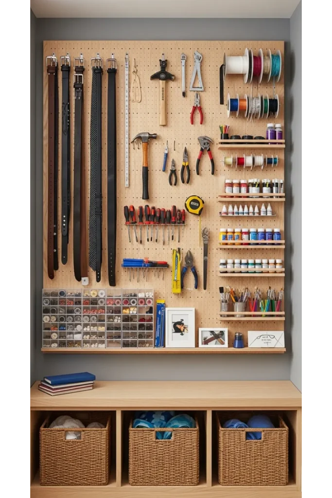 Use Pegboards