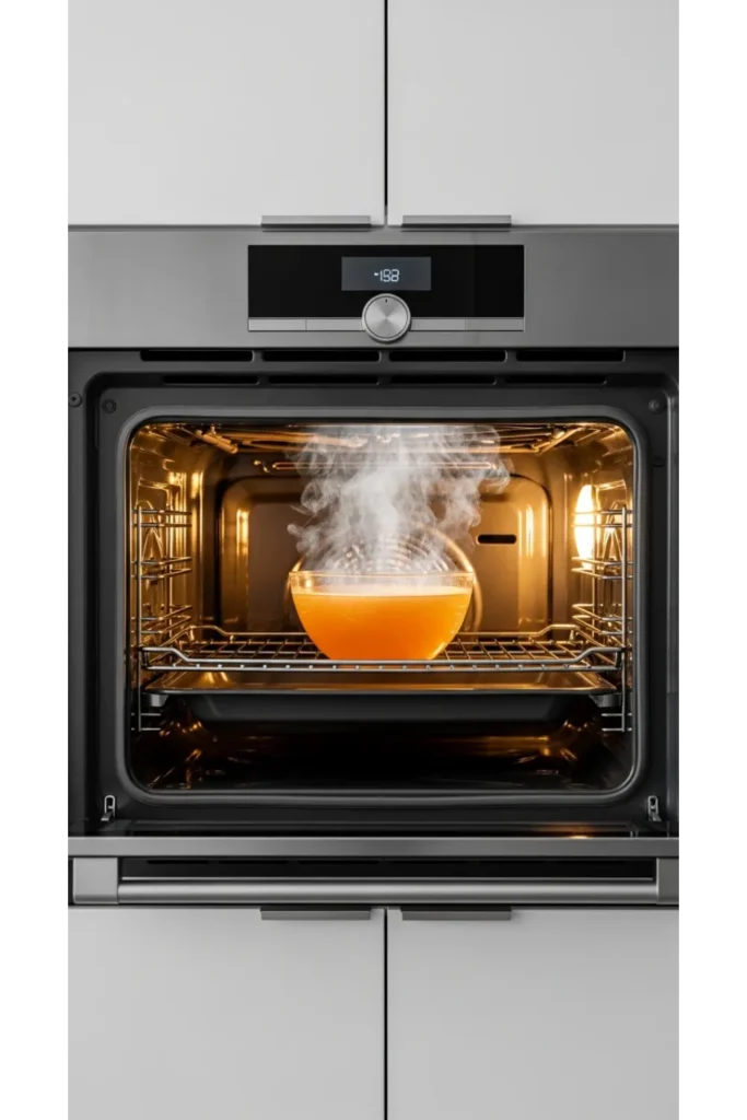 Vinegar Steam Cleaning Technique