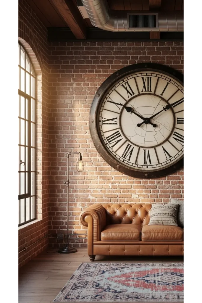 Vintage Factory Clock