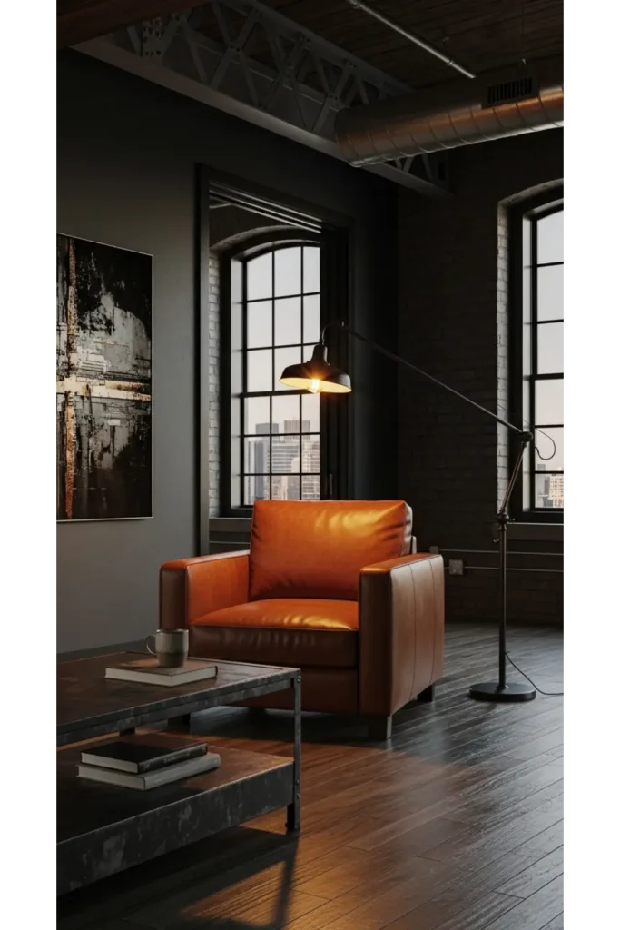 Warm Leather Statement Pieces