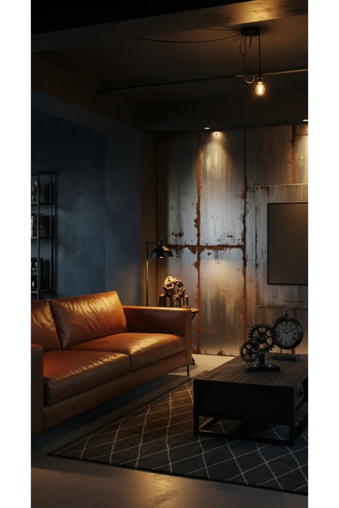 Weathered Metal Wall Panels