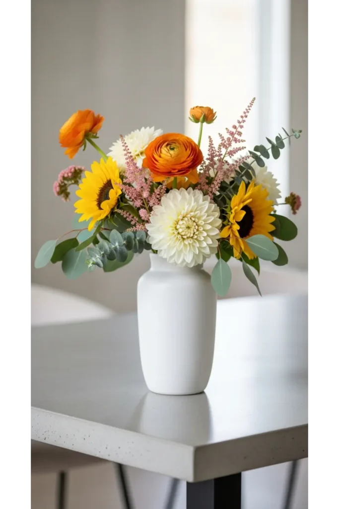 White Ceramic Vase Elegance