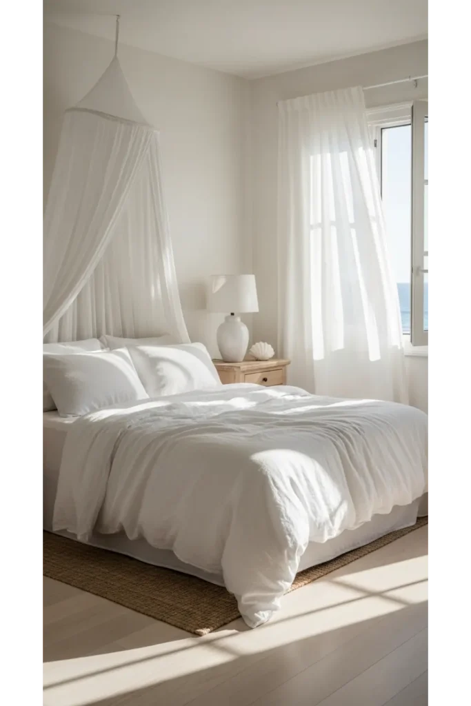 White Linen Retreat Bedroom