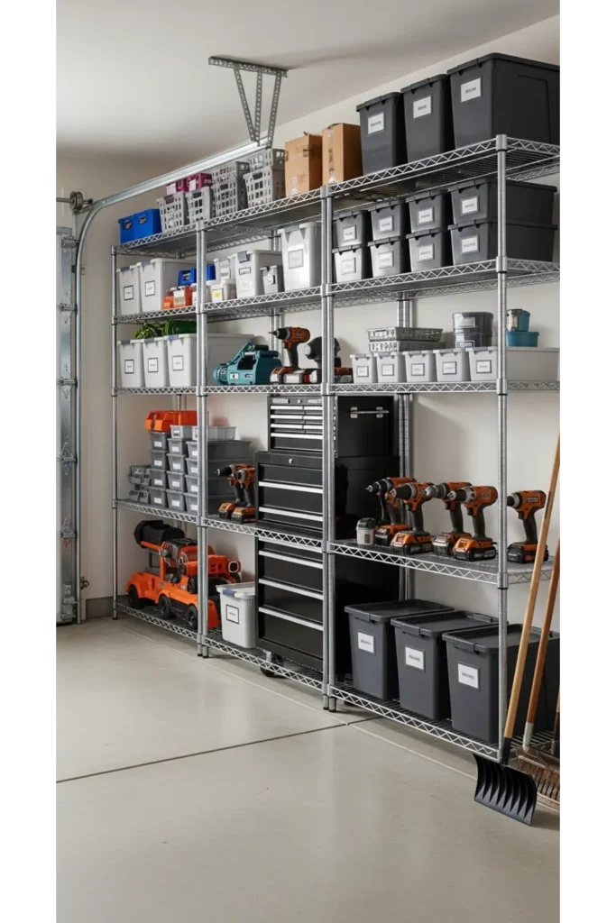 Wire Rack Shelving Units