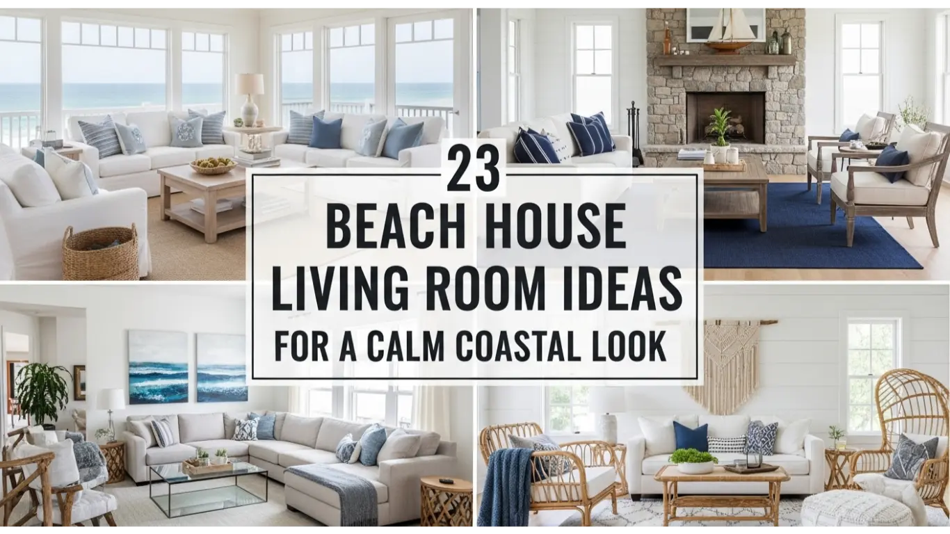 beach house living room