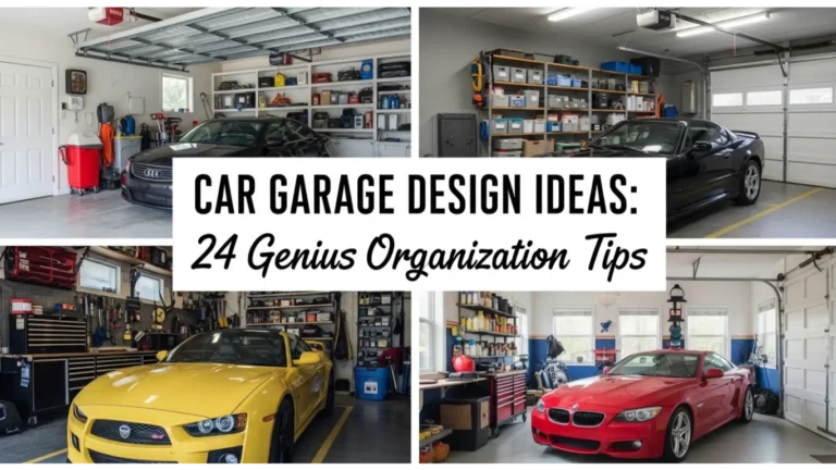 car garage design ideas: 24 Genius Organization Tips 27 car garage design ideas