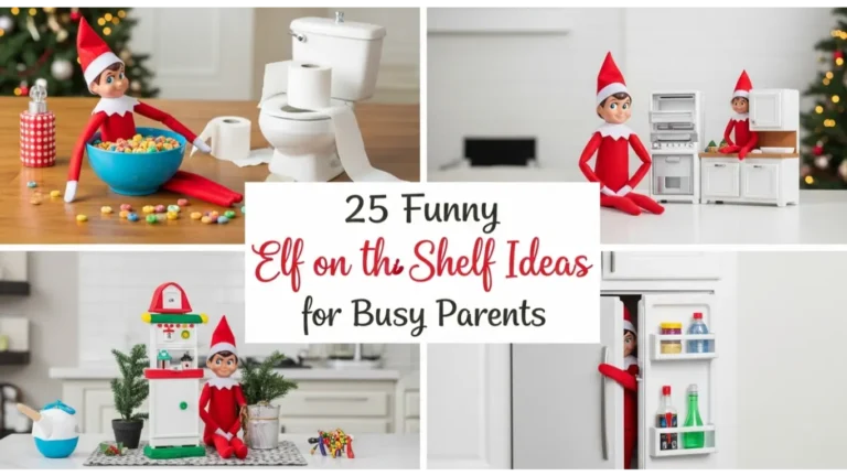 25 Funny Elf on the Shelf Ideas for Busy Parents 22 funny elf on the shelf ideas