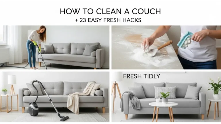 How to Clean a Couch: 23 Easy Fresh Hacks 3 how to clean a couch