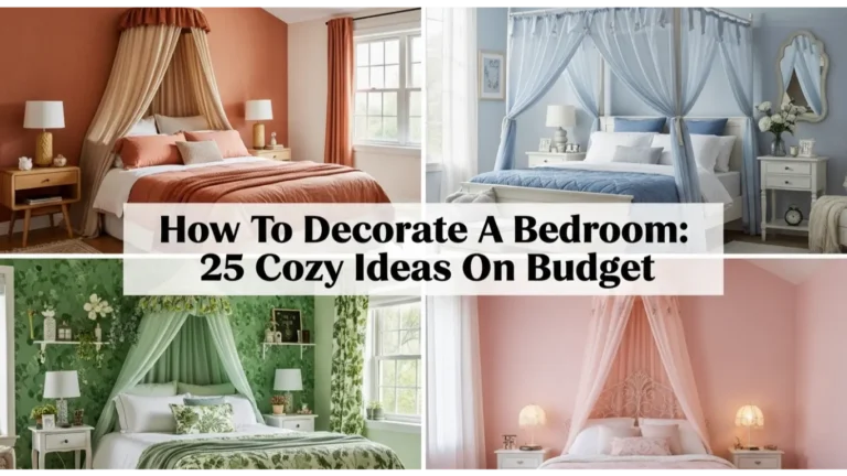 how to decorate a bedroom