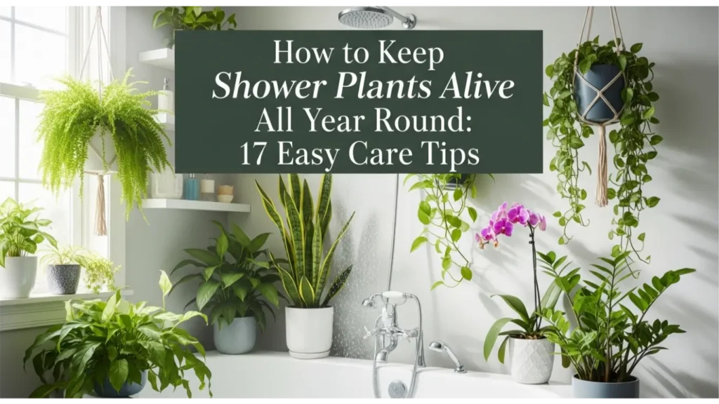 How to Keep Shower Plants Alive All Year Round