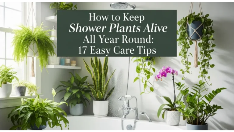 How to Keep Shower Plants Alive All Year Round